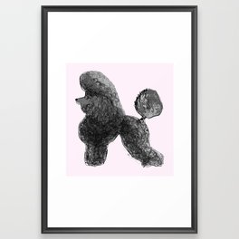Poodle Framed Art Print
