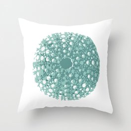 Sea Urchin Kina Throw Pillow