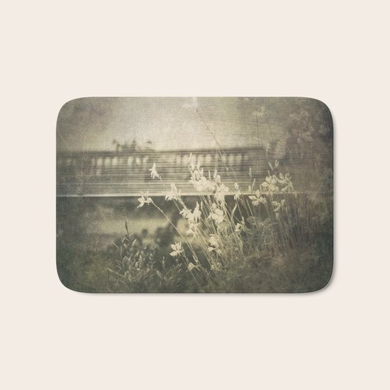 Vintage Garden Bath Mat
