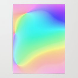 Prismatic Rainbow Design! Poster