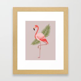 Flamingo Framed Art Print