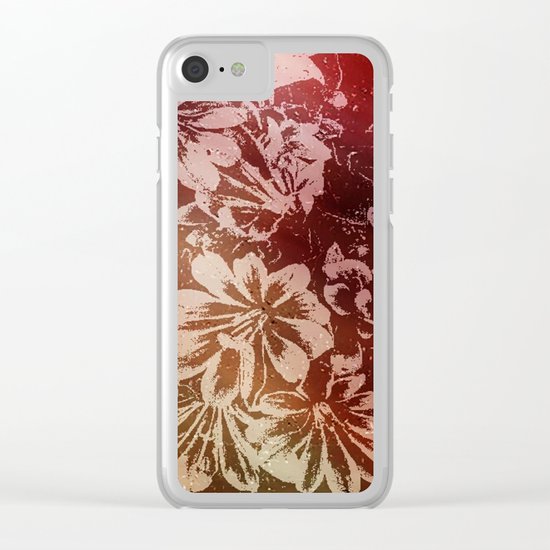 Holiday Clear iPhone Case