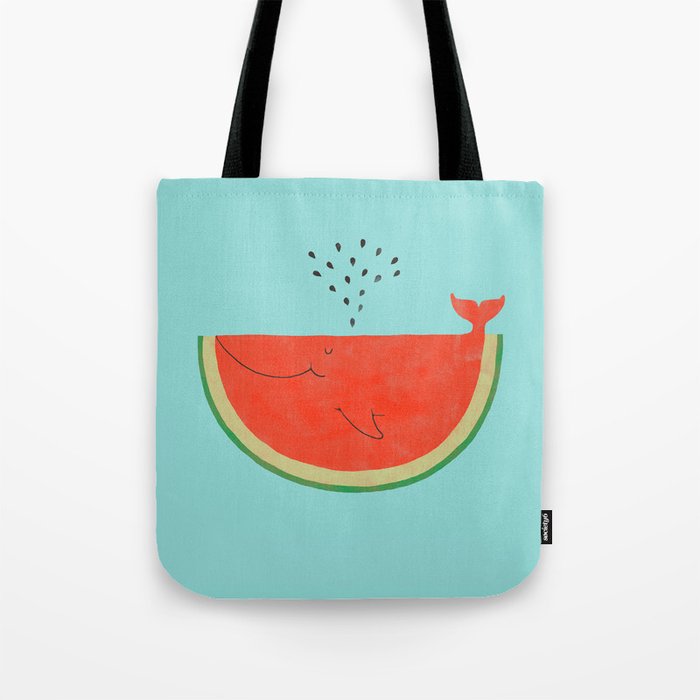 Don't let the seed stop you from enjoying the watermelon Tote Bag