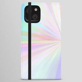 Colorful Summer Rainbow iPhone Wallet Case