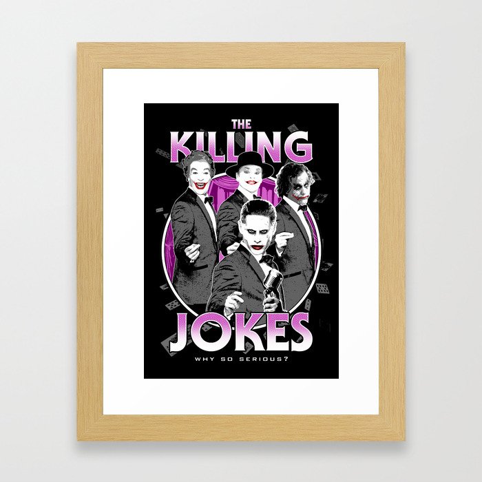 The Killing Jokes Framed Art Print
