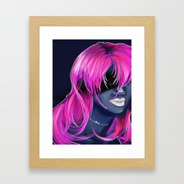 The Dotted Line Framed Art Print