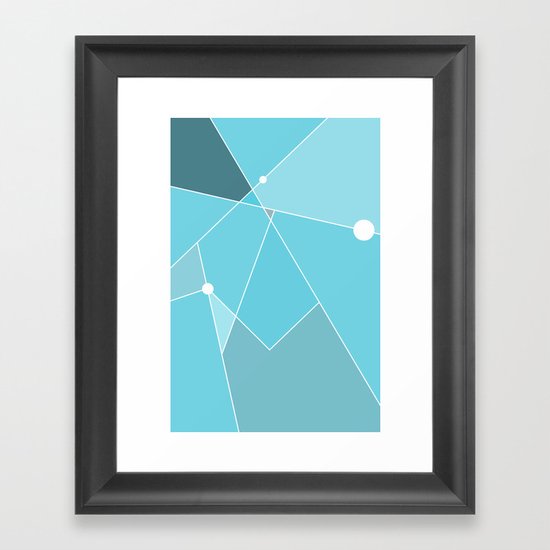 Simple Times 01 Framed Art Print