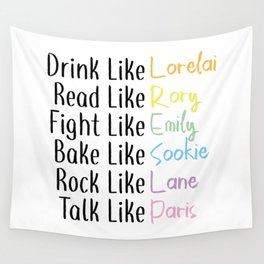 Drink Like... Wall Tapestry