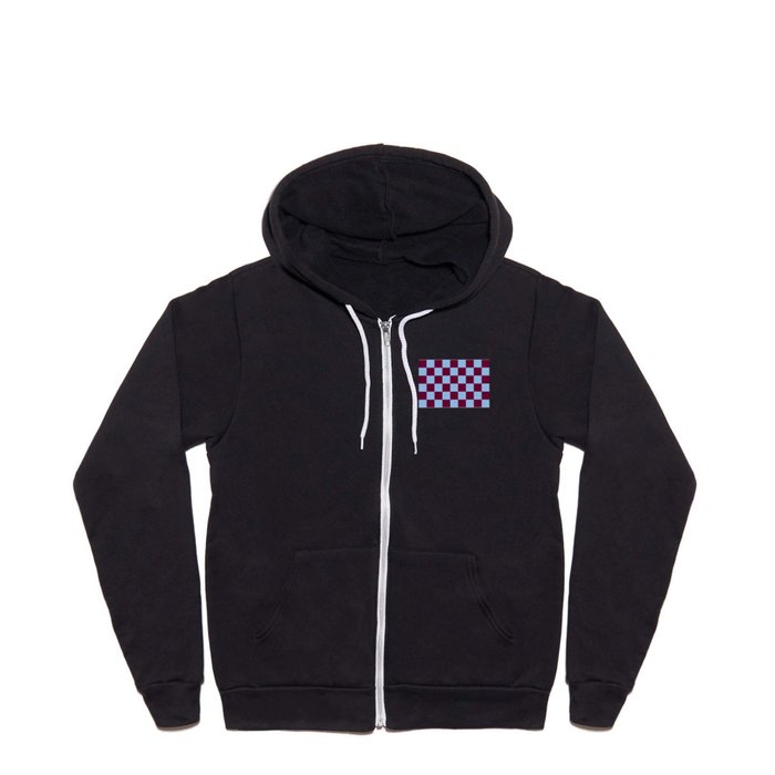 Aston villa full zip hoodie sale