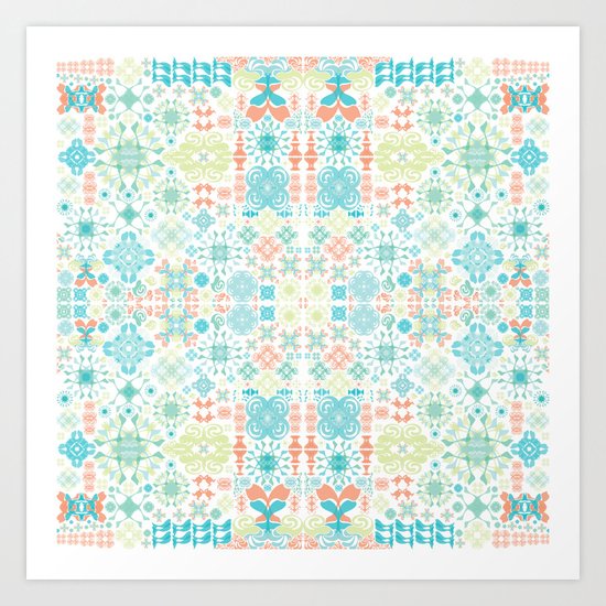 kiss Art Print