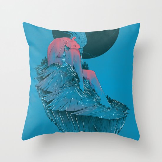 St.Helens In Rest Throw Pillow