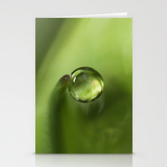 A Drop of Rain Stationery Cards