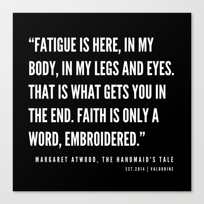 50 The Handmaid S Tale Quote Series 190610 Canvas Print By