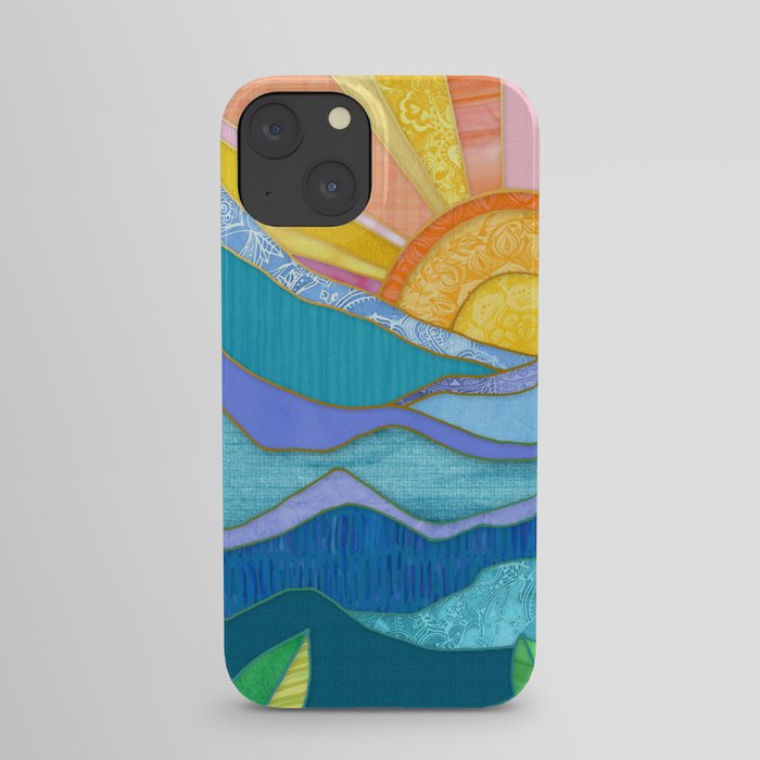 Sunset Through The Leaves iPhone Case