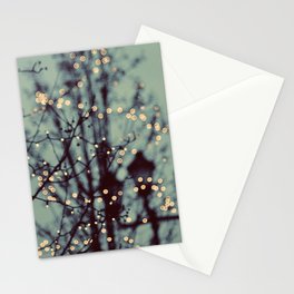 Winter Lights Stationery Card