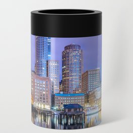 Boston City Skyline Can Cooler