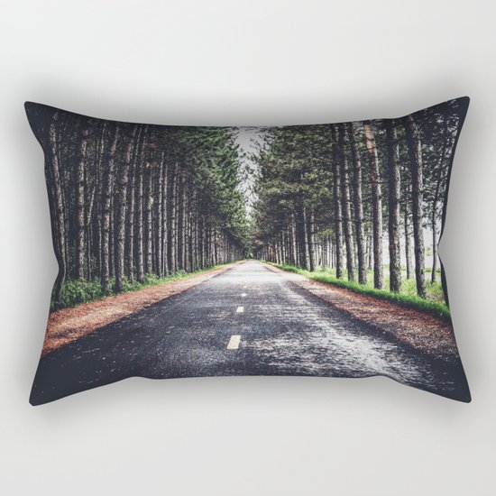 Road Rectangular Pillow