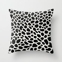 Elegant Popular Luxury White Leopard Collection Throw Pillow