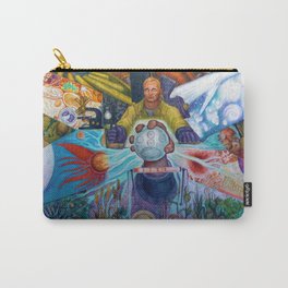 Mankind at the Crossroads Portrait by Diego Rivera Carry-All Pouch
