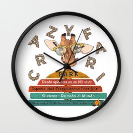 Crazyfari V1 Wall Clock
