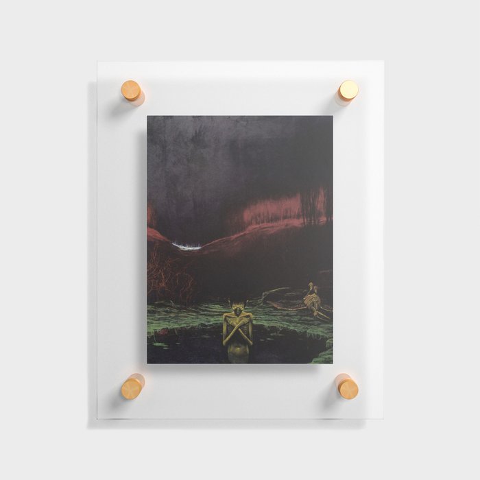 Untitled (Hell), by Zdzisław Beksiński Floating Acrylic Print