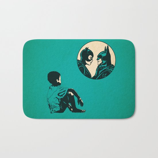Watching Wild Life Bath Mat