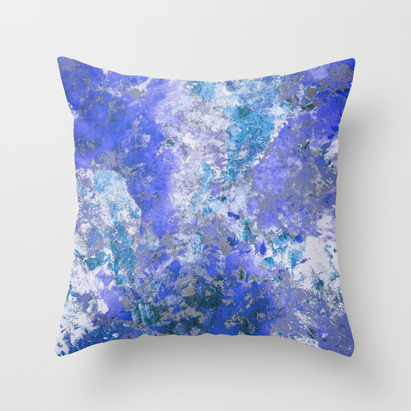 cornflower blue pillows