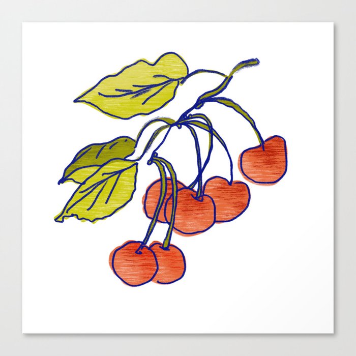 Cherry Branch Jackpot! Canvas Print