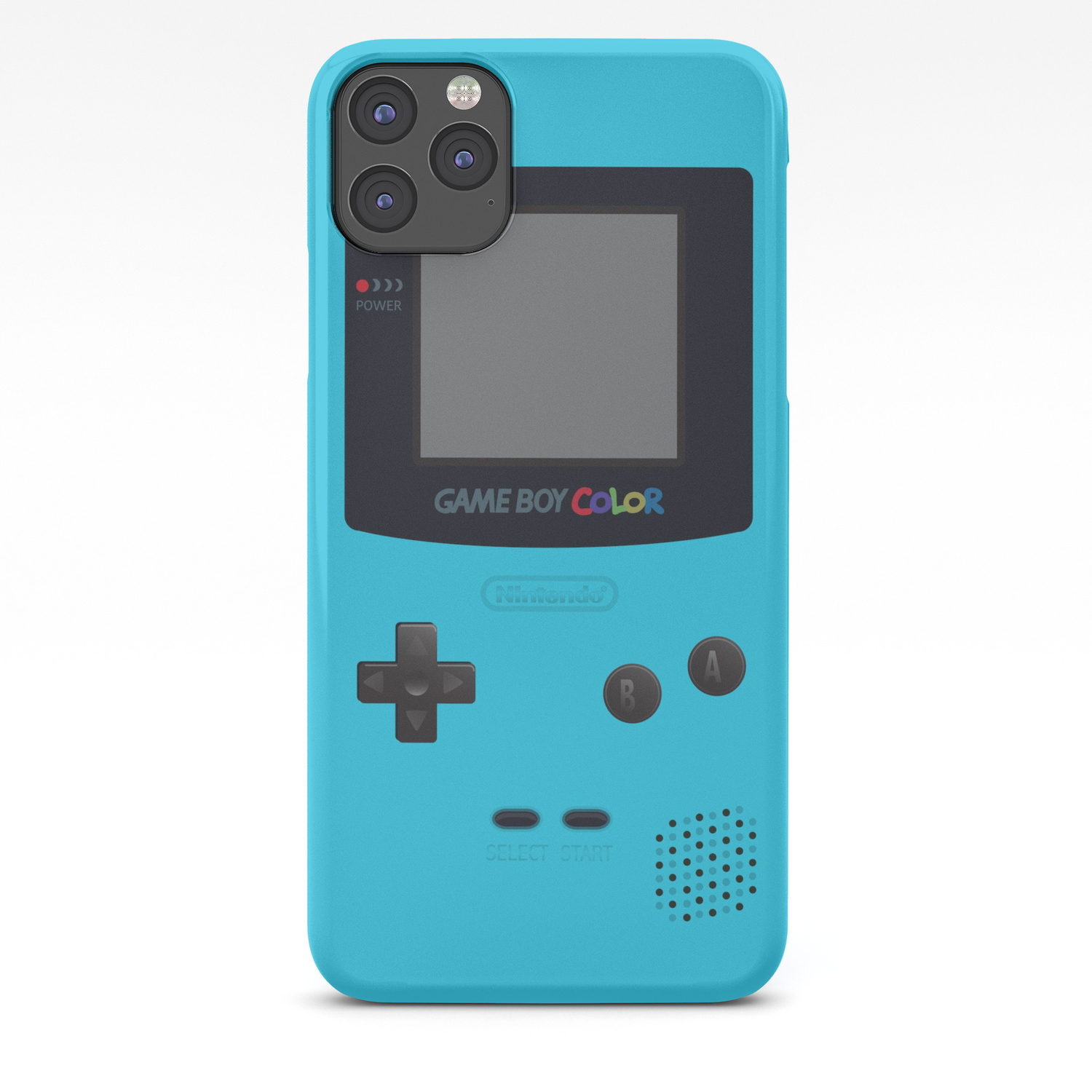 Gameboy Color Light Blue Version Iphone Case By Cedricstouati Society6