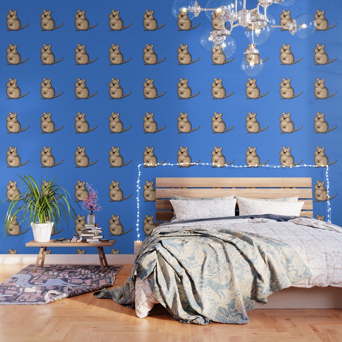 Cute Australian Quokka Wallpaper By Antiqueimages Society6