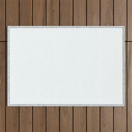 White Cotton Outdoor Rug