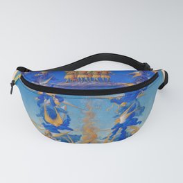 The Fall of the Rebel Angels, Penitential Psalms by Limbourg Brothers Fanny Pack