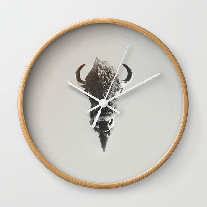 Old West Wall Clock By Floresimagespdx Society6