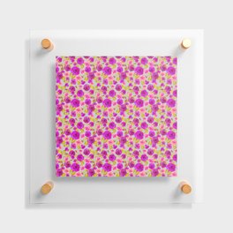 Flowers Galore 3 Floating Acrylic Print