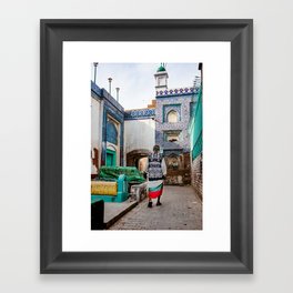 Streets of Multan - Pakistan Framed Art Print