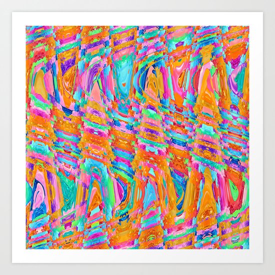 Mix it up... Art Print