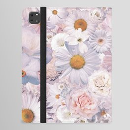 pink lemonade floral bouquet aesthetic assemblage iPad Folio Case