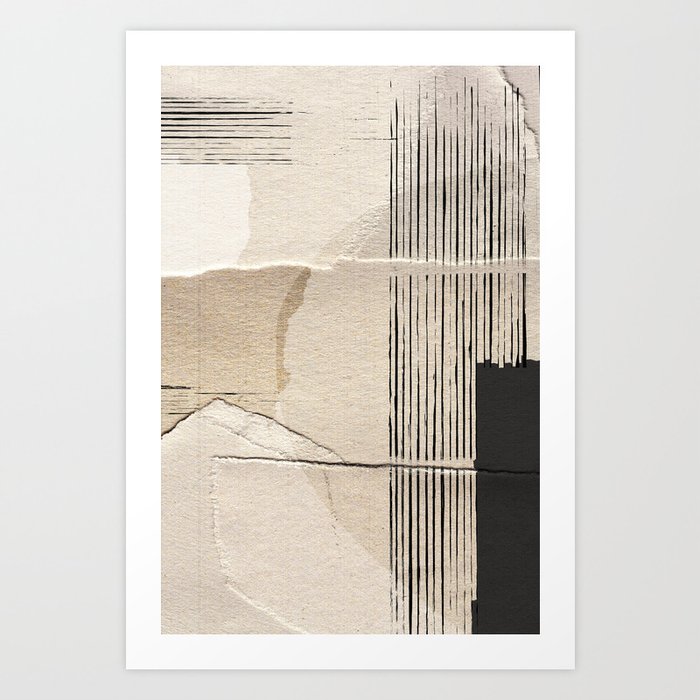 Paper Abstract Art Print