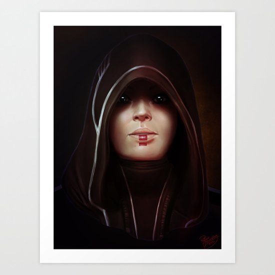 Mass Effect: Kasumi Goto Art Print