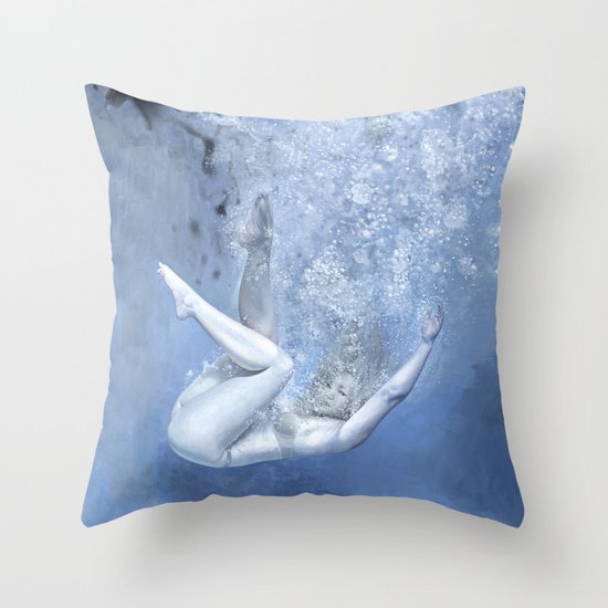 Succumb Throw Pillow