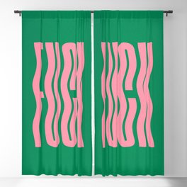 Favorite Word: Tropical Wavy Edition Blackout Curtain