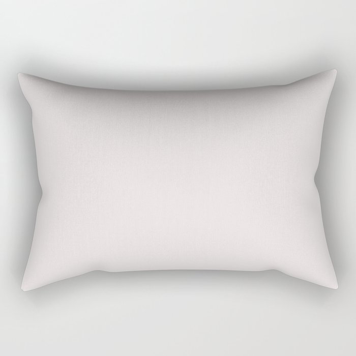 Delicacy White Rectangular Pillow