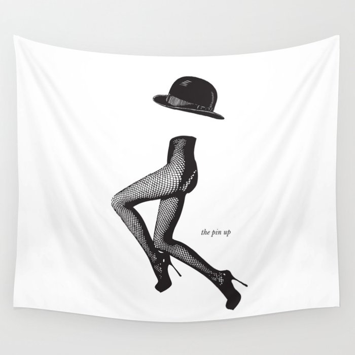 THE PIN UP Wall Tapestry