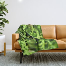 Scottish Highlands Summer Ferns in I Art Throw Blanket