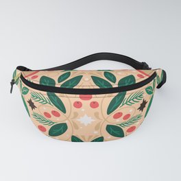 Nordic Christmas Birds Fanny Pack