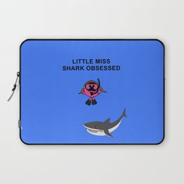 Little Miss Shark Obsessed Phone Laptop Sleeve