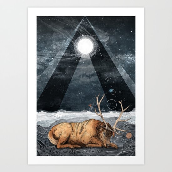 The Unsleeping Dream Art Print