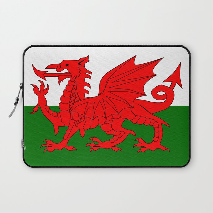 Welsh Dragon Flag Laptop Sleeve
