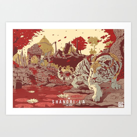 Shangri-La Art Print
