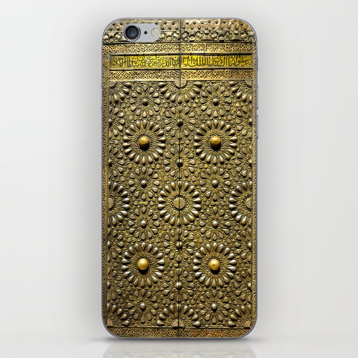 Gold Kaaba Door iPhone Skin